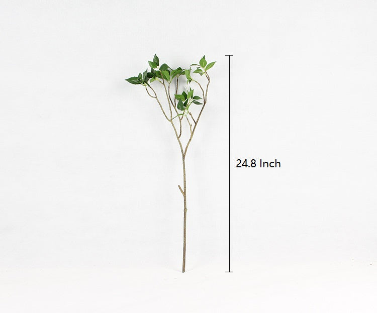 Artificial Dogwood Leaf Stem 25" Tall