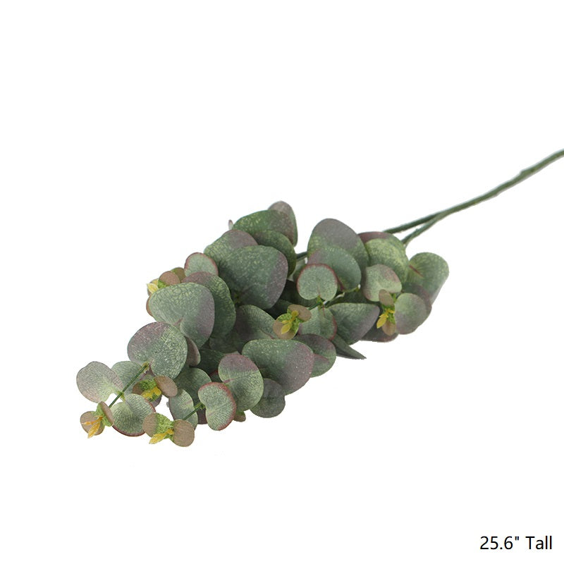Artificial Eucalyptus Leaf Stem 26" Tall