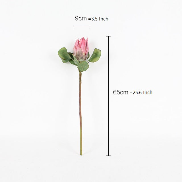 Artificial Protea Cynaroides Flower Stem 26" Tall