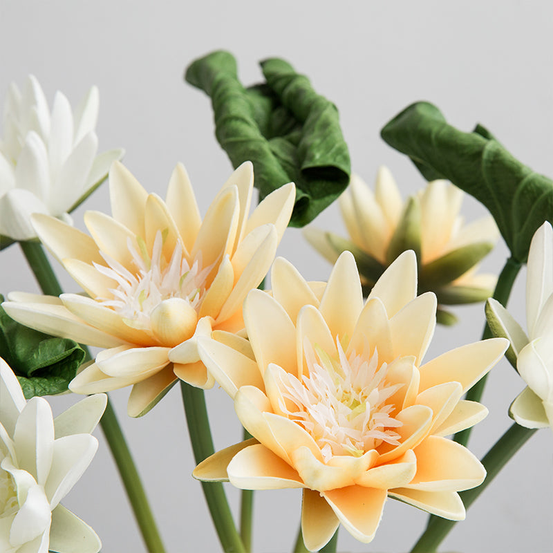 Artificial Lotus Flower Stem 12" Tall